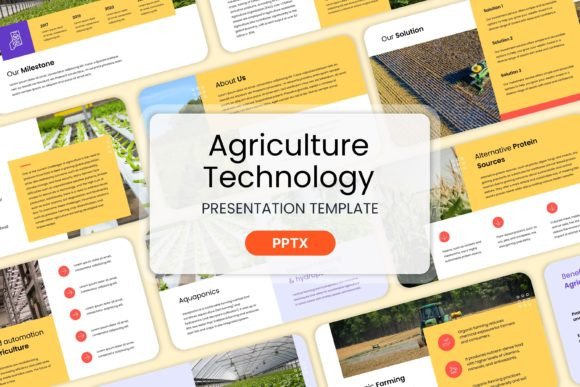 Agriculture Technology: Professional PPT Templates for Agri-Business