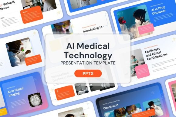 AI Medical Technology - PPT Templates: Your Presentation Blueprint