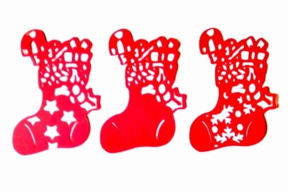 Christmas Socks SVG Templates for Festive Decor