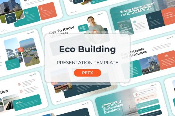 Eco Buildings: Elevate Your Brand with a Modern Powerpoint Design