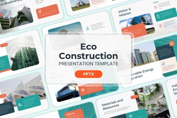 Eco Construction Powerpoint: A Template for Modern Builders