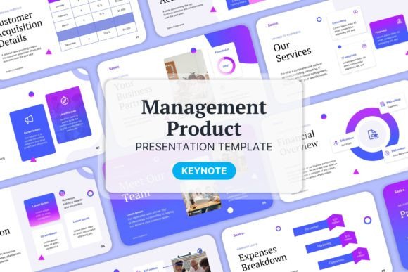 Management Product - Keynote Templates: Elevate Your Next Presentation