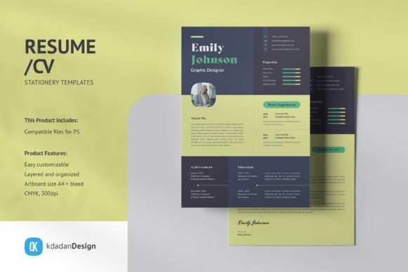 Modernize Your Job Hunt: The Resume/CV PSD Template Vol 10.1