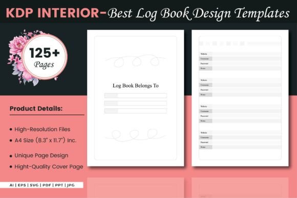 Practical Log Book Templates for KDP and Professional Use