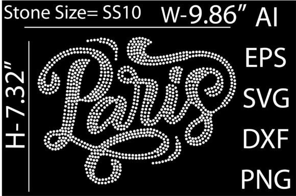 Printable (Paris) Rhinestone Templates D: A Designer's Guide
