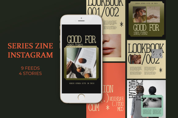Series Zine Instagram Templates: A Designer's Workflow Hack
