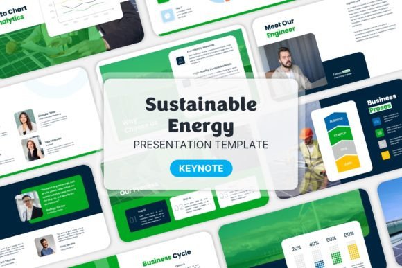 Sustainable Energy: Professional Keynote Templates for Business