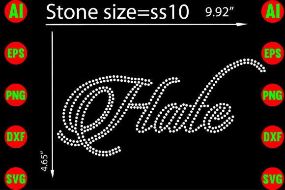 Unleash Your Edge with Hate Rhinestone Templates Design