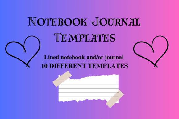 Unlocking Creativity: 20 Lined Notebook Journal Templates